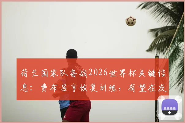 荷兰国家队备战2026世界杯关键信息:费布吕亨恢复训练,有望在友谊赛对阵日本队时首发登场